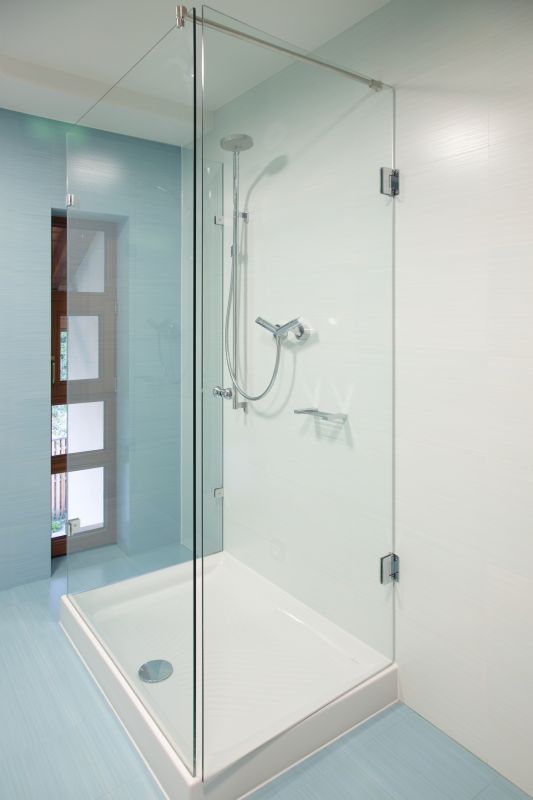 Completed Glass Shower Installation