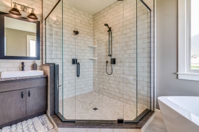 Elegant Shower Door Design